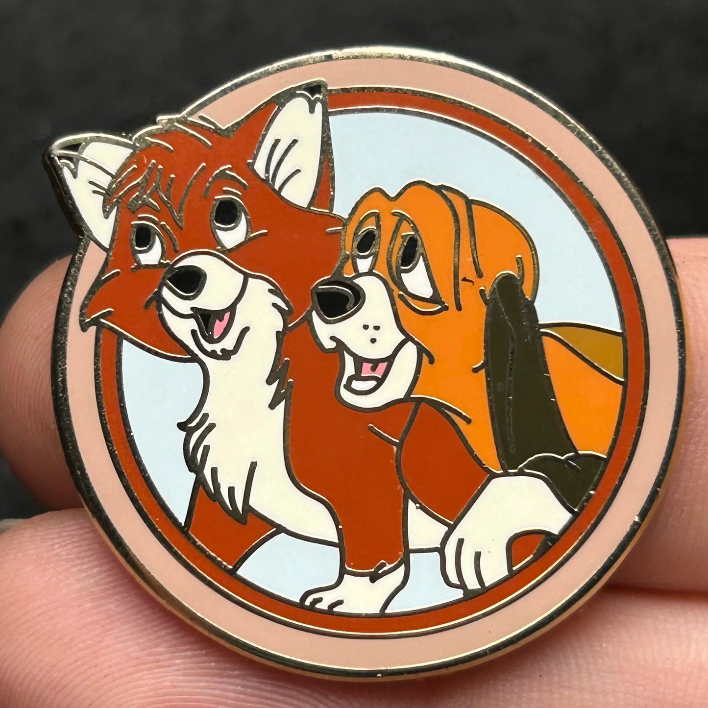 2012 - Todd and Copper - Fox and the Hound - Best Friends - Mystery Pin