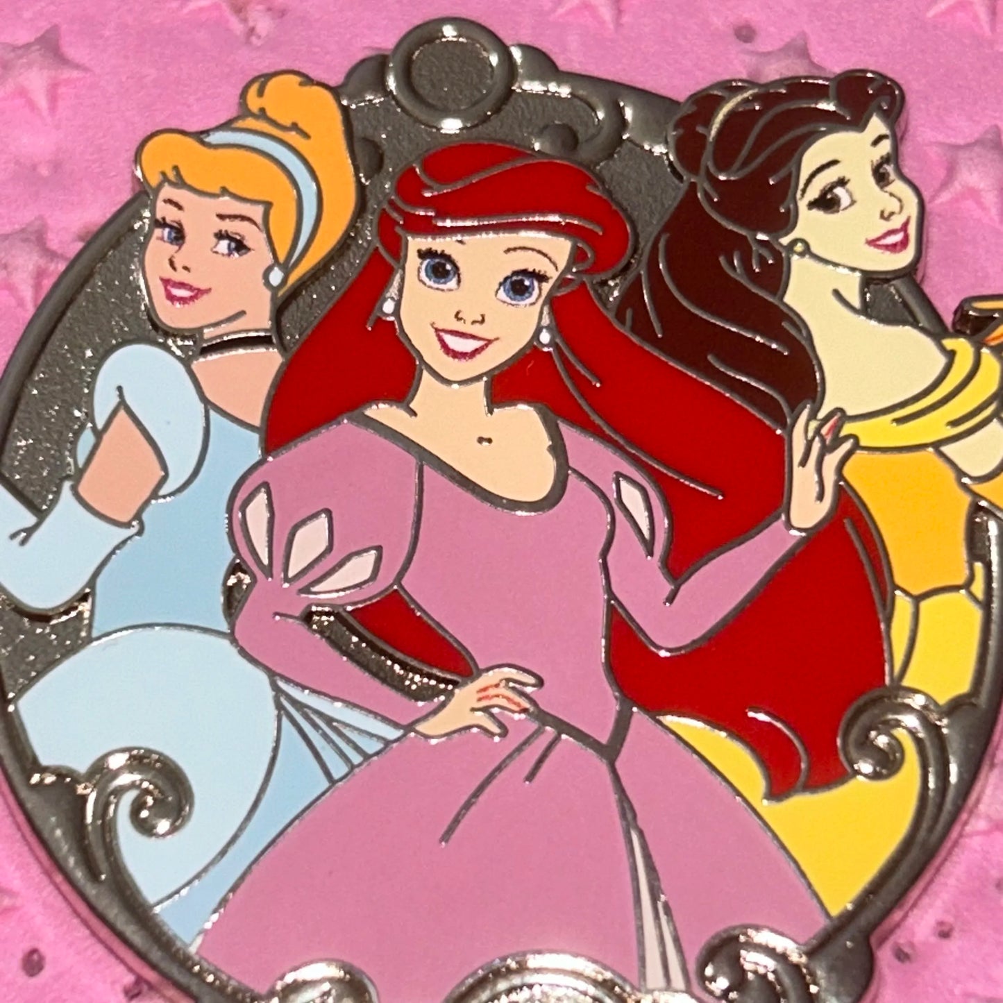 2024 - Belle, Ariel, And Cinderella - Disney Princess Pin