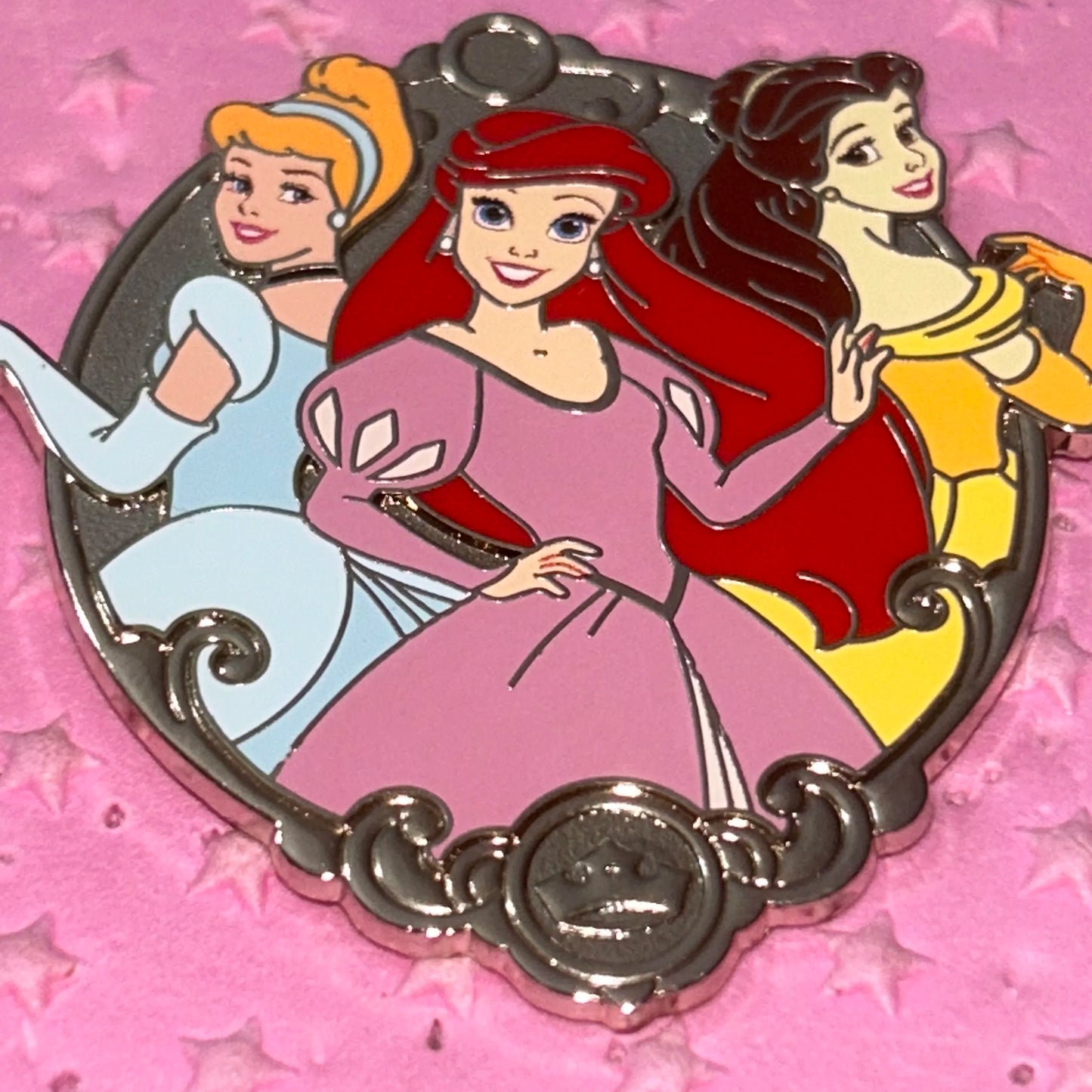 2024 - Belle, Ariel, And Cinderella - Disney Princess Pin