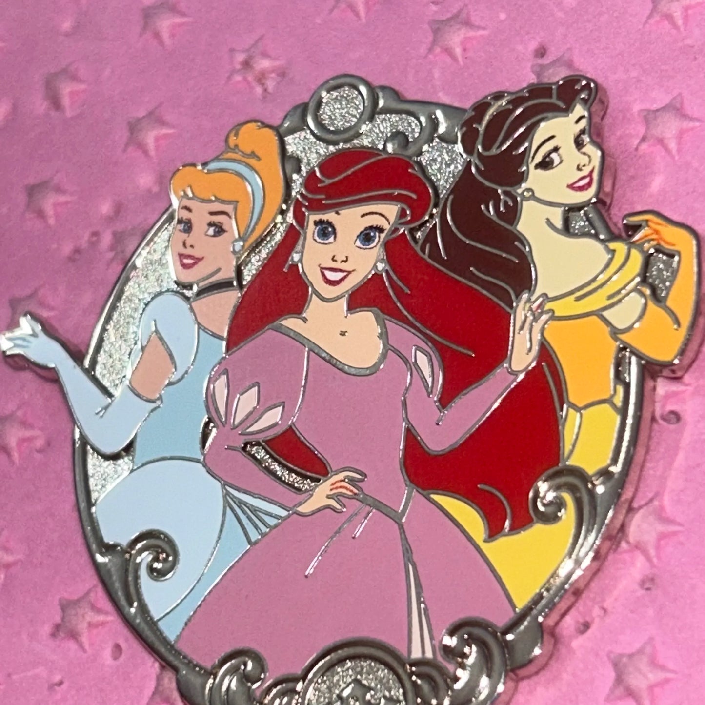 2024 - Belle, Ariel, And Cinderella - Disney Princess Pin