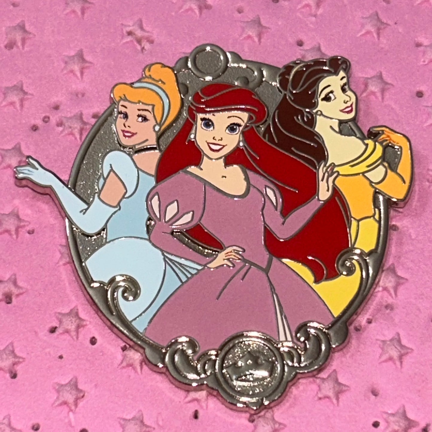 2024 - Belle, Ariel, And Cinderella - Disney Princess Pin