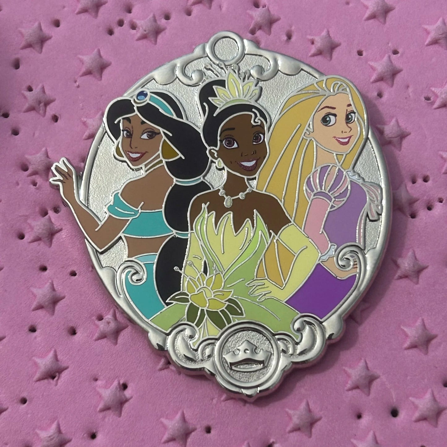 2024 - Jasmine, Tiana, and Rapunzel - Disney Pin