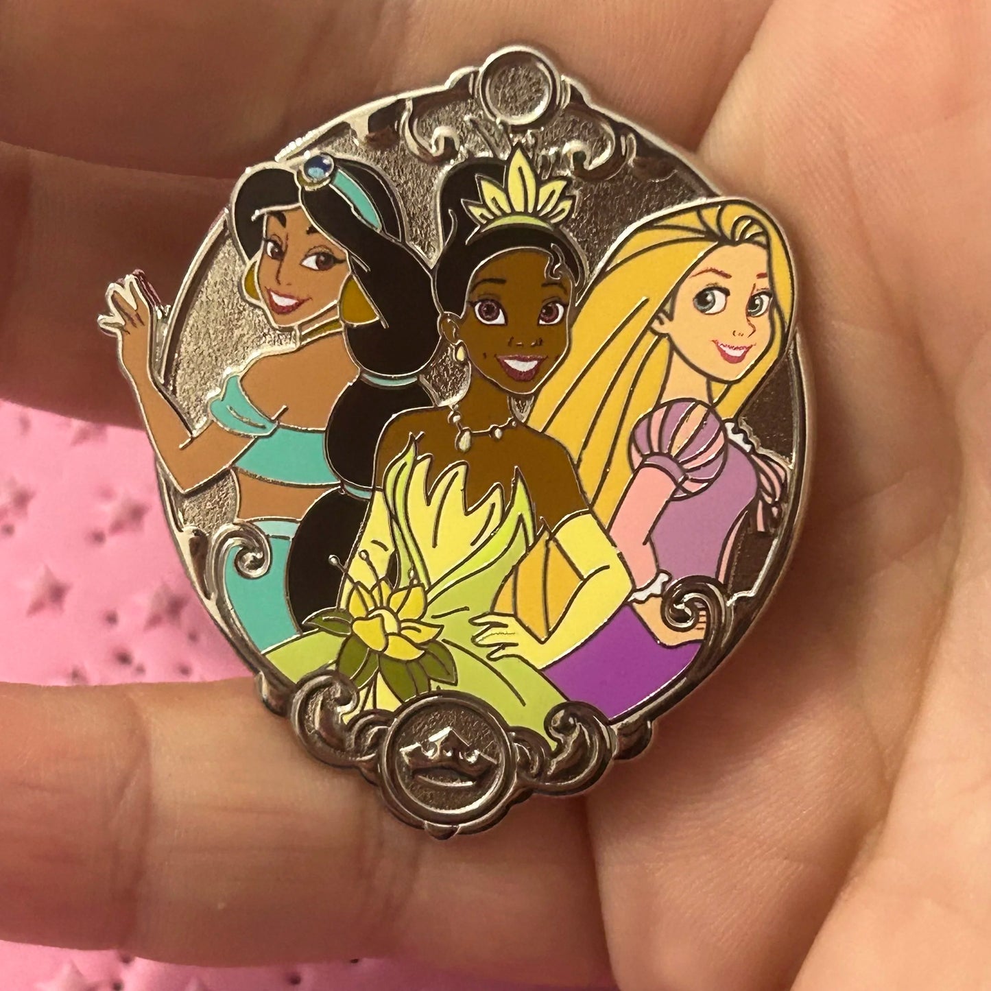 2024 - Jasmine, Tiana, and Rapunzel - Disney Pin