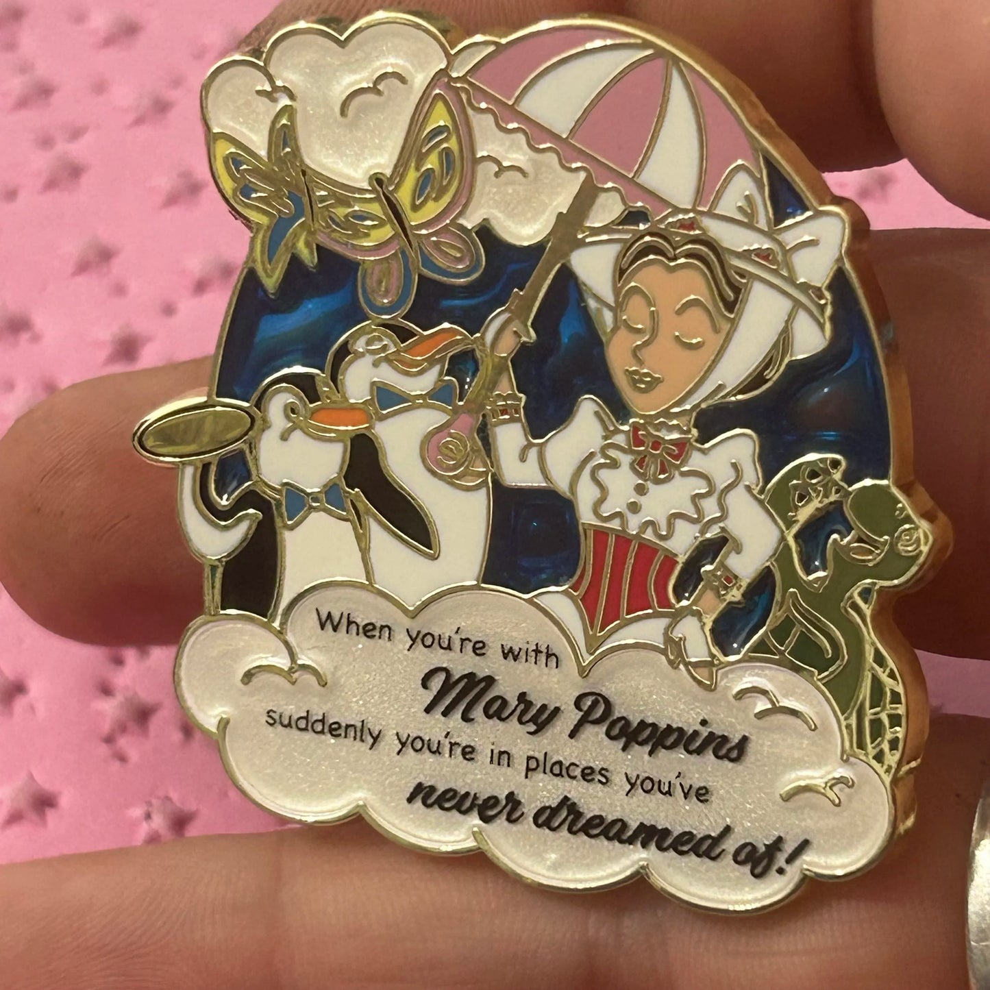 2023 - Mary Poppins - Penguins and Turtle - Disney Pin