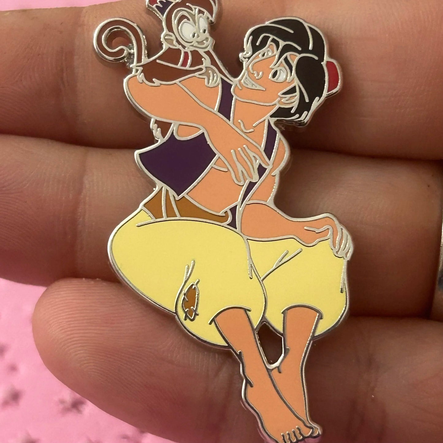 2018 - Aladdin and Abu - Disney Pin