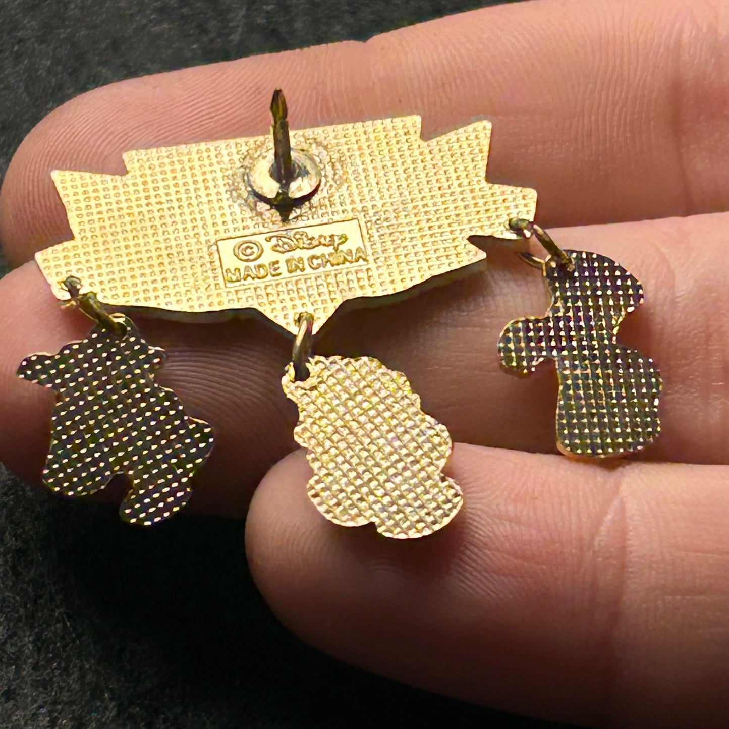 2001 - Donald, Mickey, and Minnie Mouse - DAK Lodge - WDW - Dangle - Disney Pin