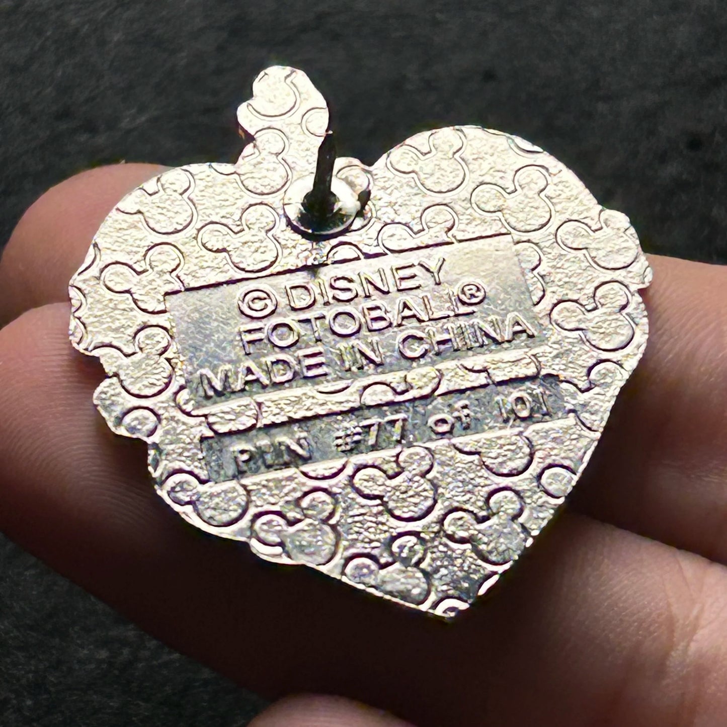 2000 - Cinderella 1950 - Countdown to Millennium - Pink Heart - Disney Pin