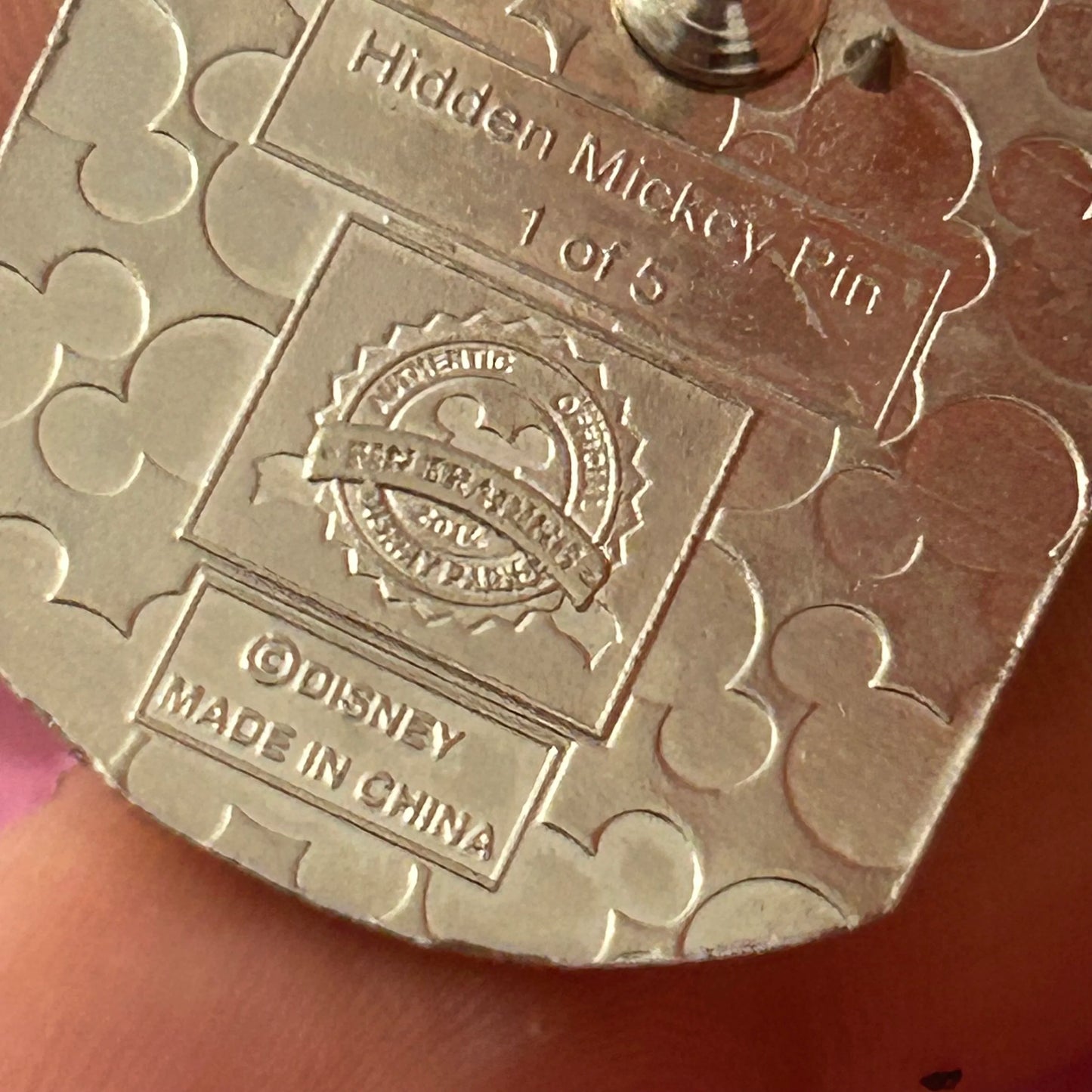 2014 - Goon - Sleeping Beauty - Hidden Mickey - Pin