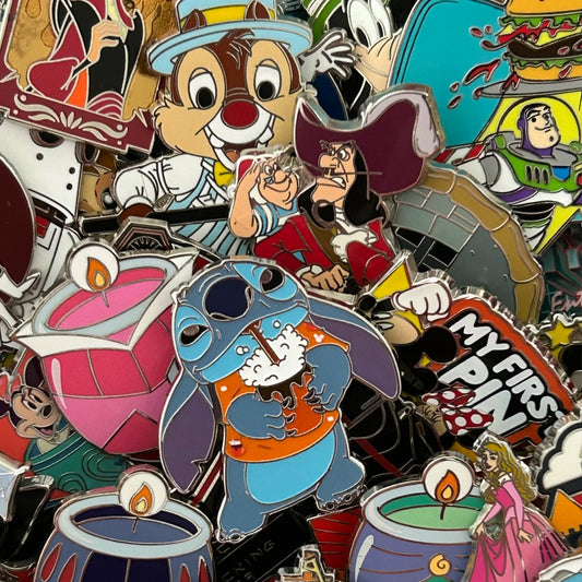 Bulk Disney Pin Lot (50 Pins)