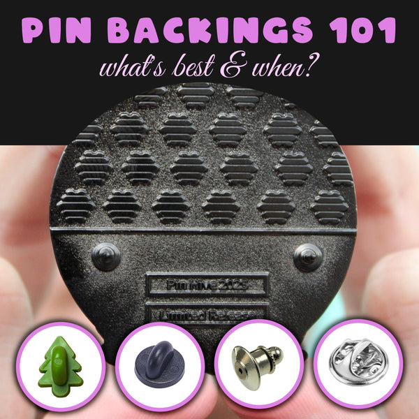Pin Backings 101: Rubber, Metal, Locking, and Magnet – What’s Best and When