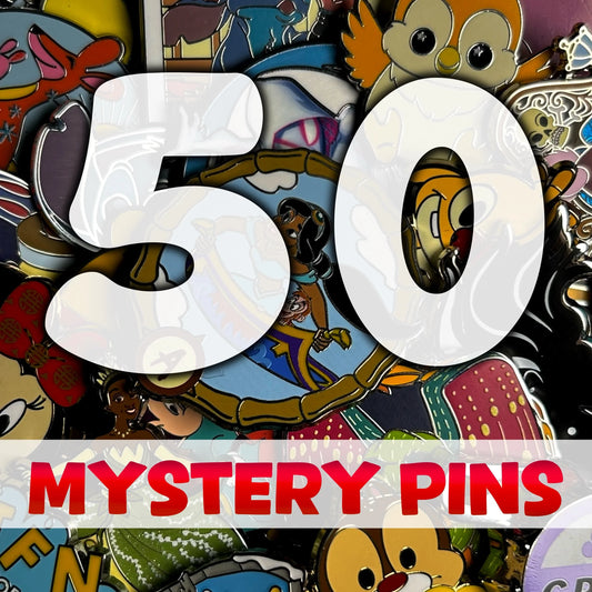 Bulk Disney Pin Lot (50 Pins)