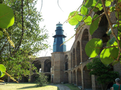 Garden Key Lighthouse - Blueprint Pin - Fort Jefferson