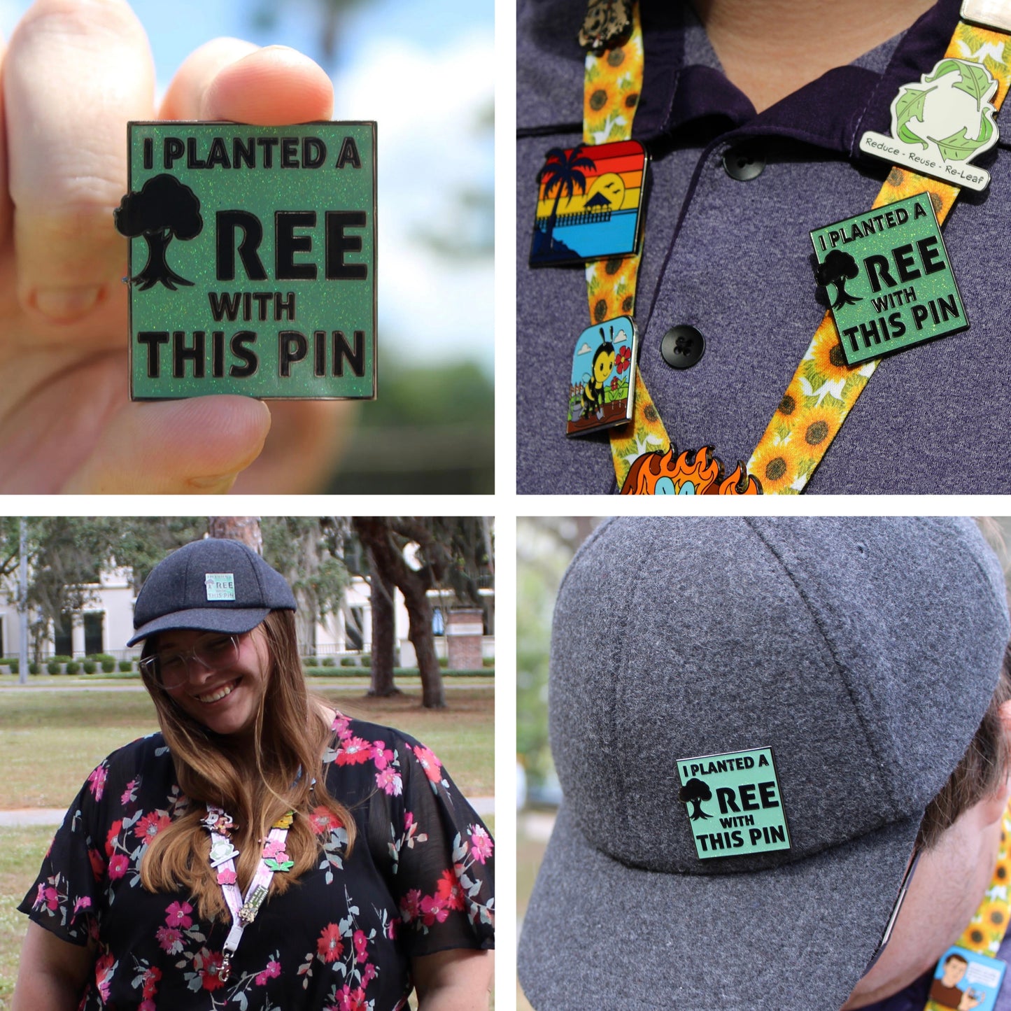 I Planted A Tree With This Pin With Magnet (Tree Planting Included)