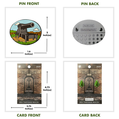 Rodman Gun Pin - Dry Tortugas National Park With Magnet