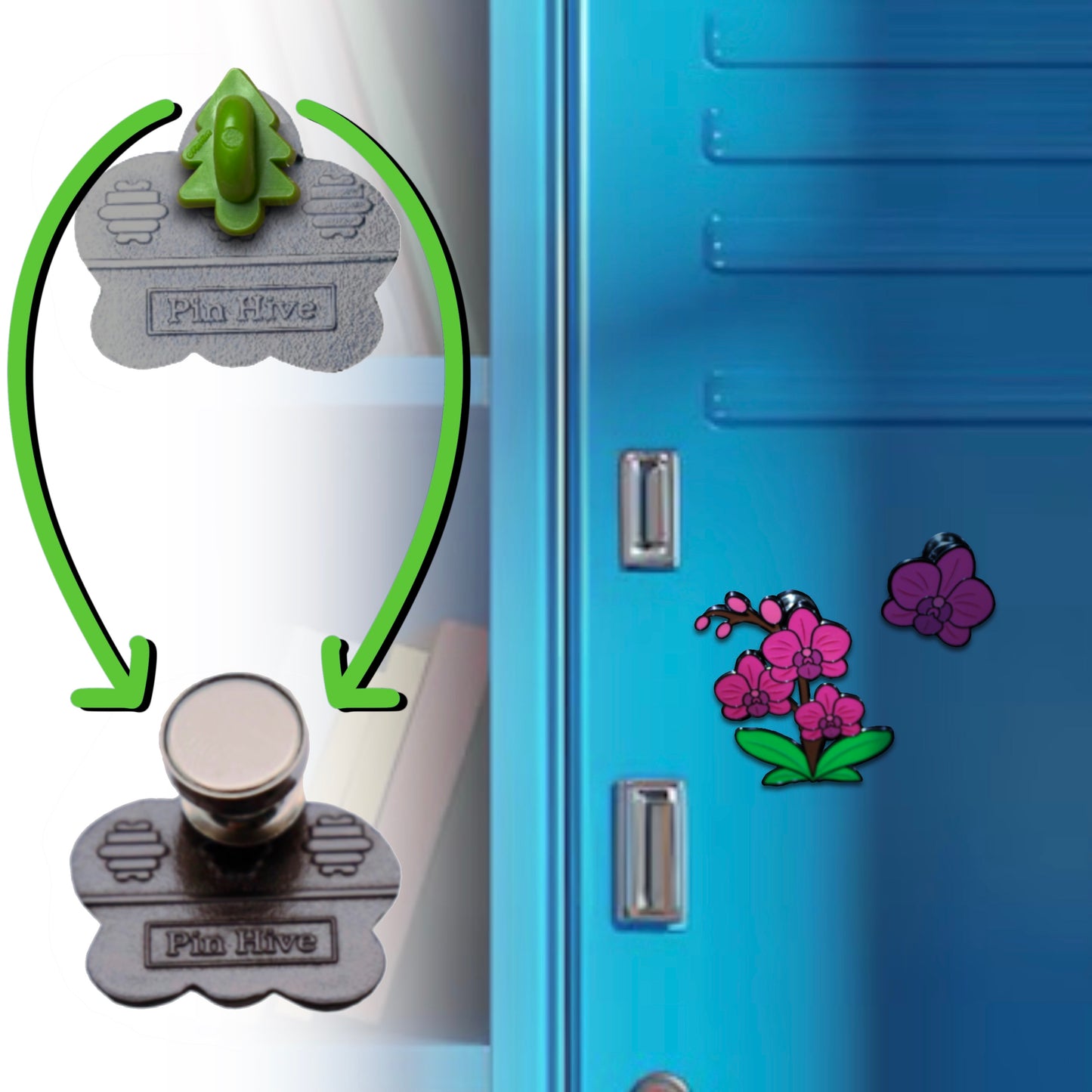 Magnetic Pin Adapters (Pack of 6) (CH-13)
