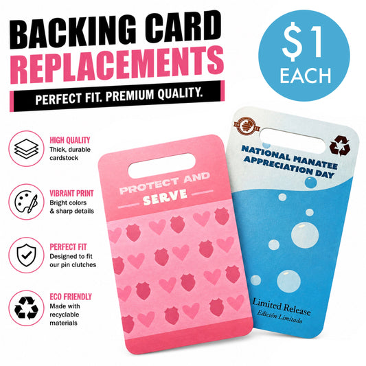 Replacement Backing Card
