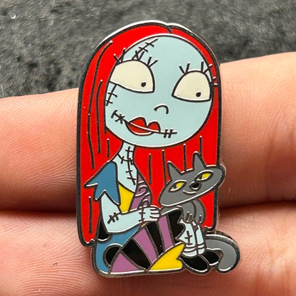 2024 - Sally and Black Cat - NBC - Disney Pin