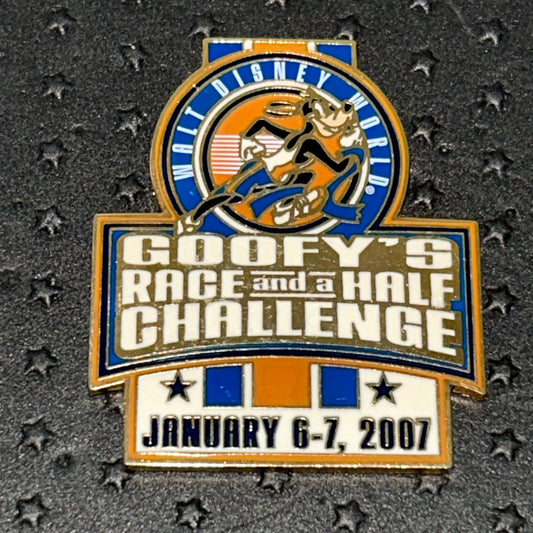 2007 - Goofys Race and a Half Challenge - Rundisney - LE 1,500 - Disney Pin