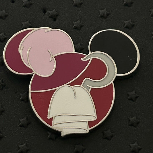 2022 - Captain Hook - Peter Pan - Mystery Villains - Disney Pin (NSFW)