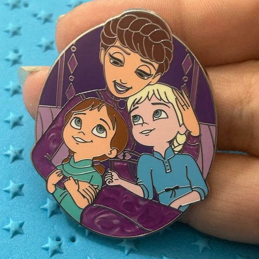 2023 - Frozen 2 - Elsa and Anna with Mother - All Is Found - Pin