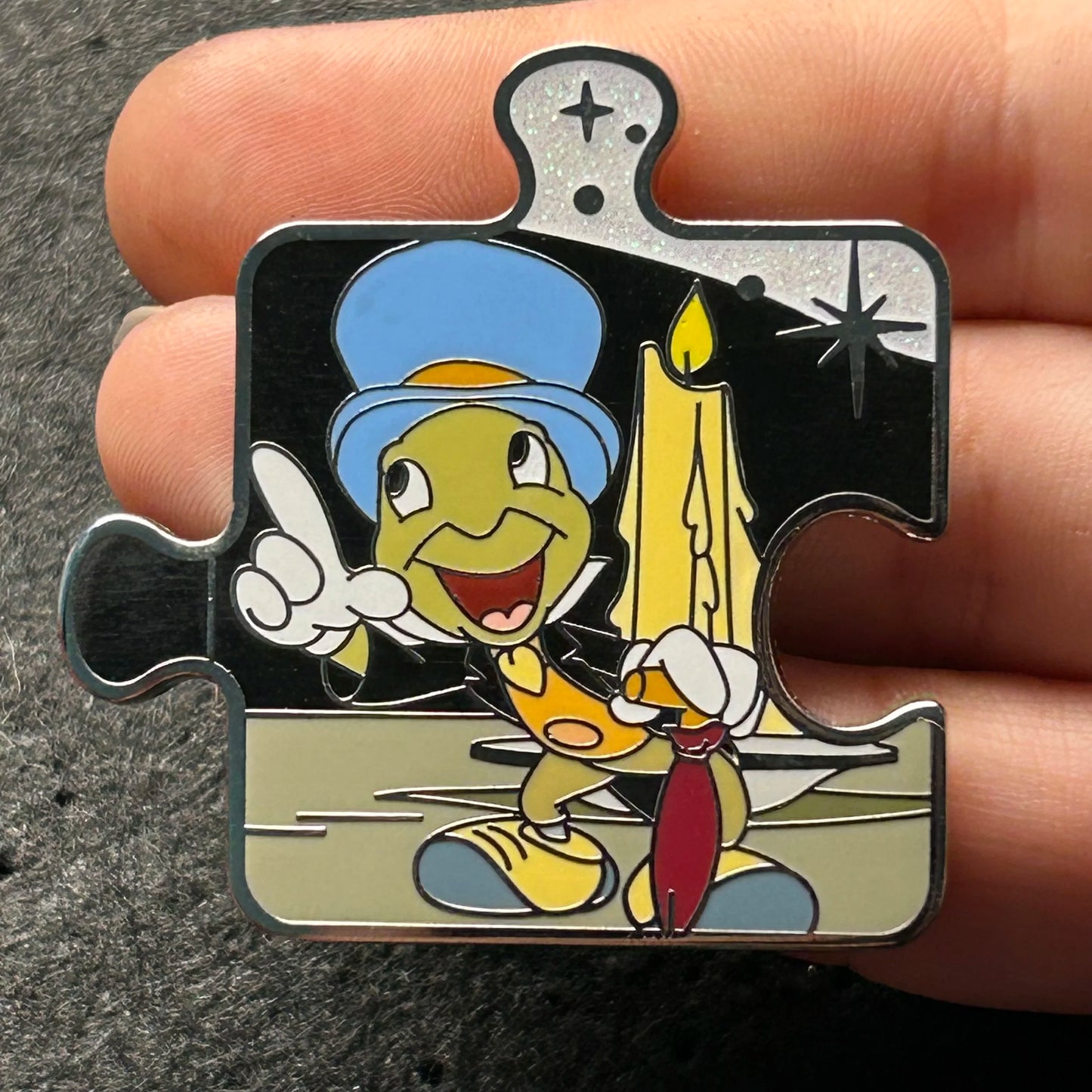 2020 - Jiminy Cricket - Pinocchio - Puzzle Piece - LE 900 - Disney Pin