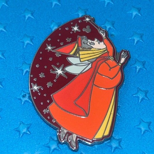 2007 - Flora - Aurora - Fairy Godmother - Hidden Mickey - Disney Pin
