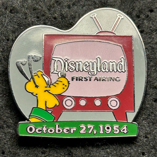 2000 - Pluto - Disneyland First Airing - Tv - Countdown to Millennium - Disney Pin