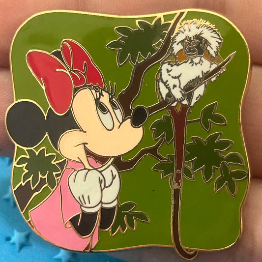2011 - Minnie Mouse - DAK - Cotton Top Tamarin - WDW - Pin