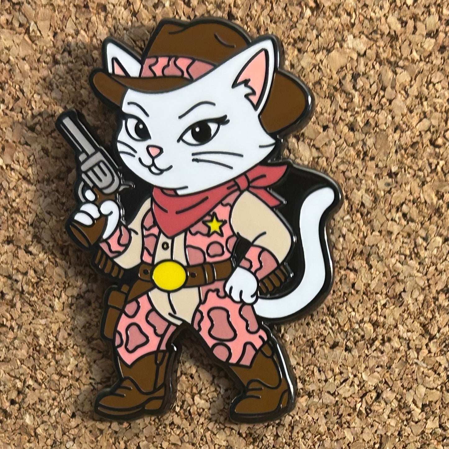2025 - Cat Cowgirl - Critter Careers - Limited Release Pin