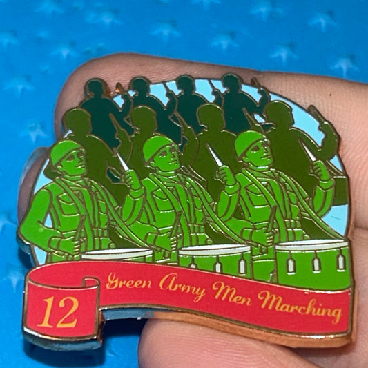 2020 - Green Army Men - Toy Story - LR - 12 Days Of Christmas - Pin