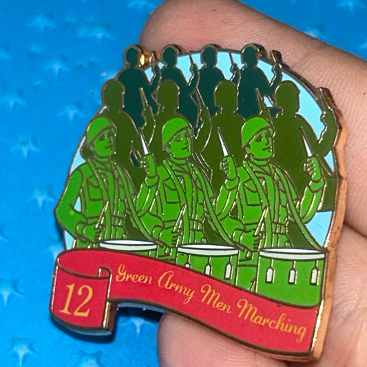 2020 - Green Army Men - Toy Story - LR - 12 Days Of Christmas - Pin
