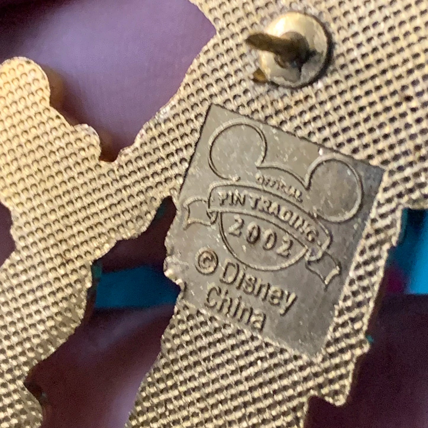 Mickey & Fireman Handshake Pin