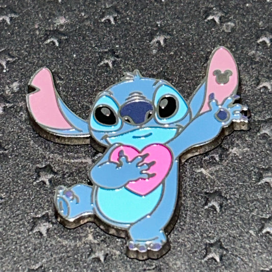 2024 - Stitch - Valentines Day - Hidden Disney - Pin