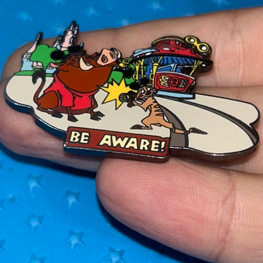 Wild About Safety - Timon and Pumbaa - Lion King - Disney Pin
