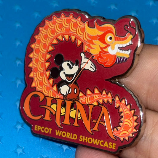 2020 - Mickey Mouse - China - EPCOT - Disney Pin