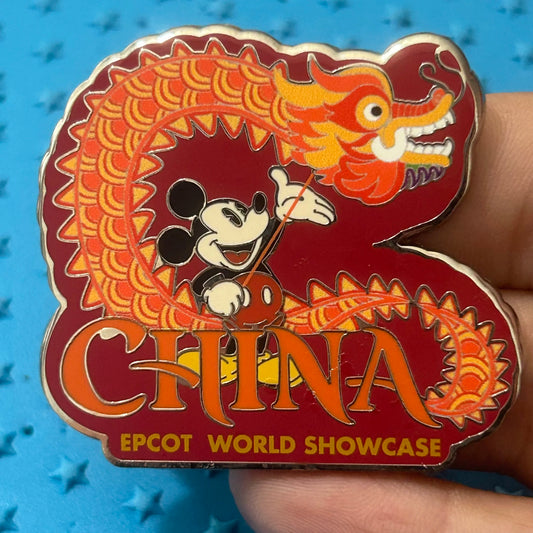 2020 - Mickey Mouse - China - EPCOT - Disney Pin