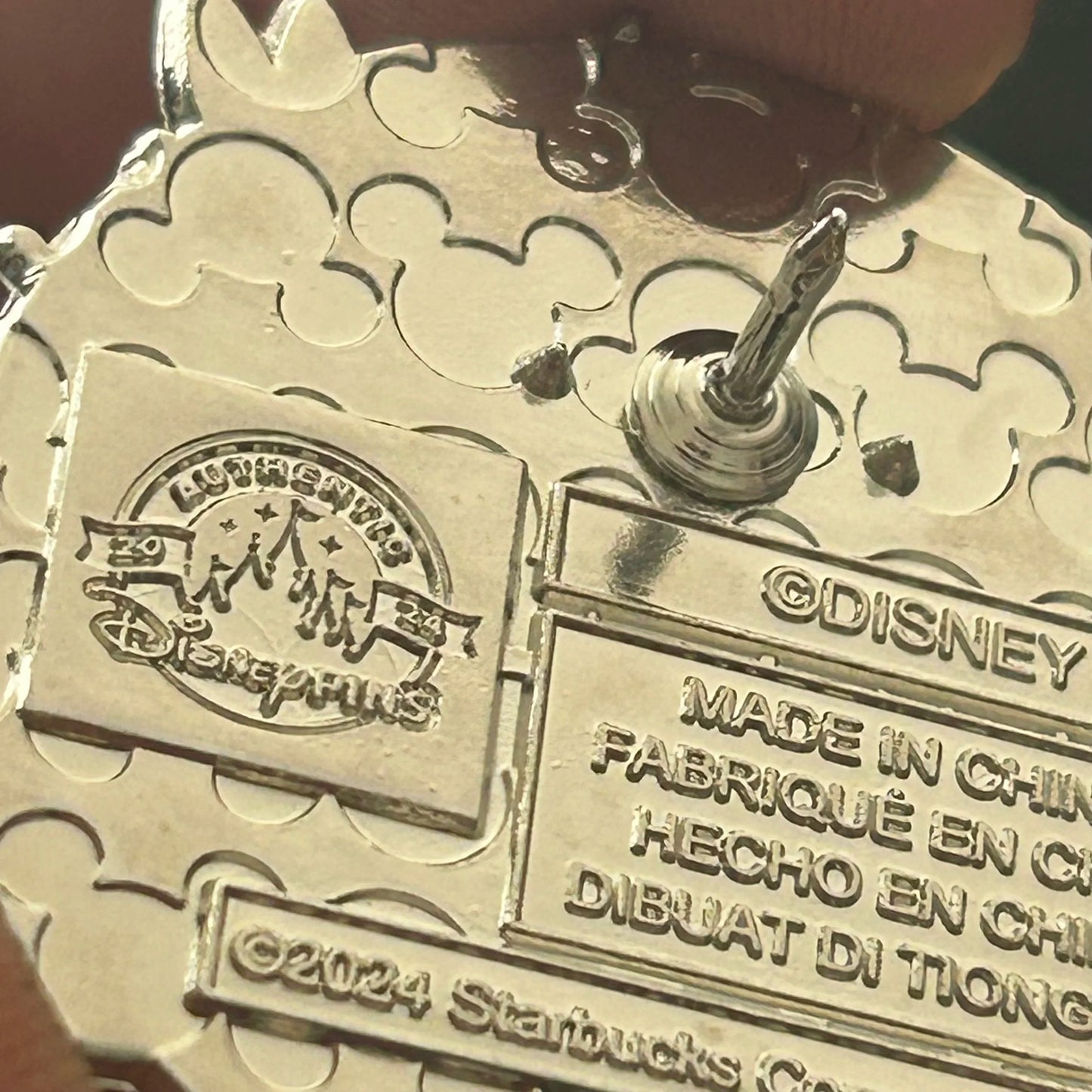 2024 - Starbucks - Dangle - MGK - WDW - Tinker, Tron, and Dumbo - Disney Pin