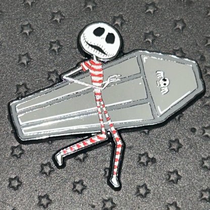 Loungefly - Jack Skellington - Surfing with Coffin - Disney Pin
