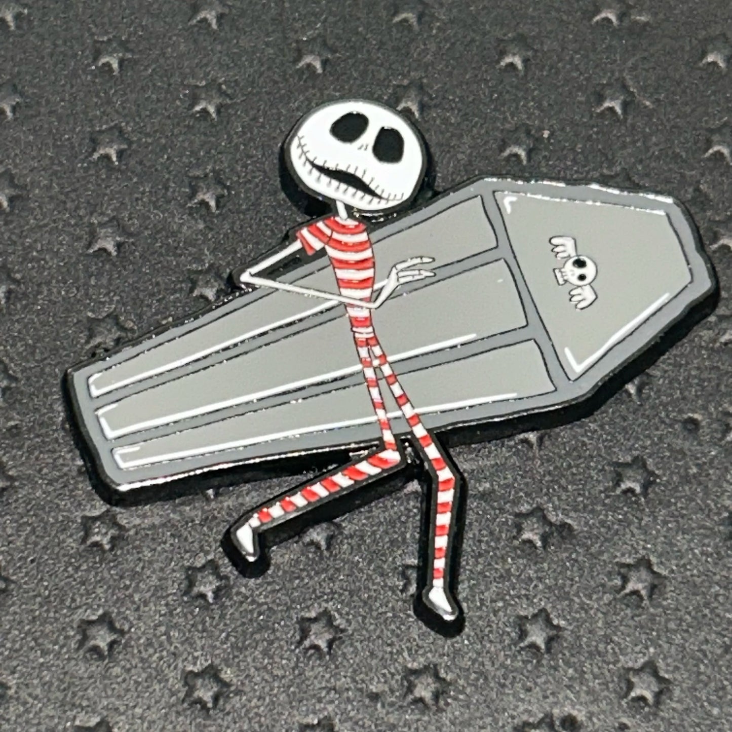 Loungefly - Jack Skellington - Surfing with Coffin - Disney Pin