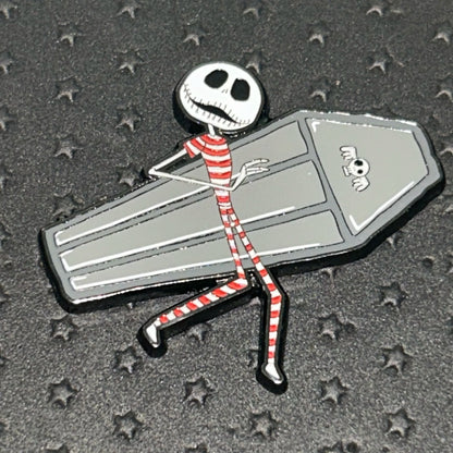 Loungefly - Jack Skellington - Surfing with Coffin - Disney Pin