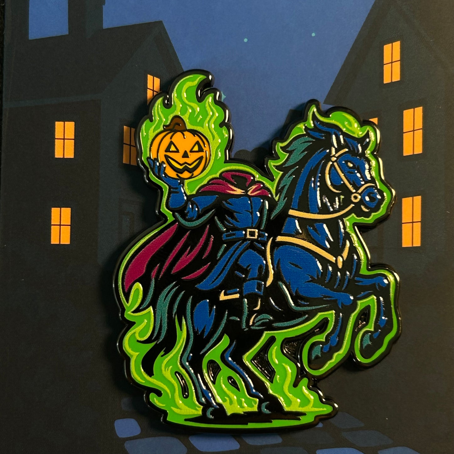 2025 - Headless Horseman - Sleepy Hollow - Holding Pumpkin - Limited Release Pin
