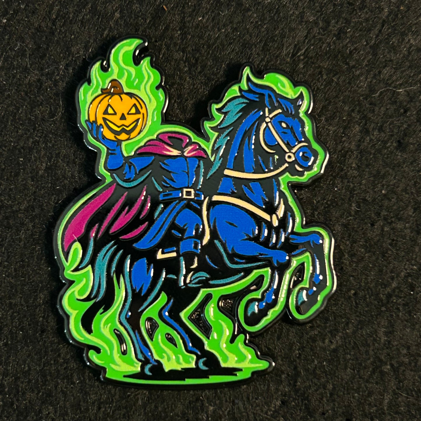 2025 - Headless Horseman - Sleepy Hollow - Holding Pumpkin - Limited Release Pin