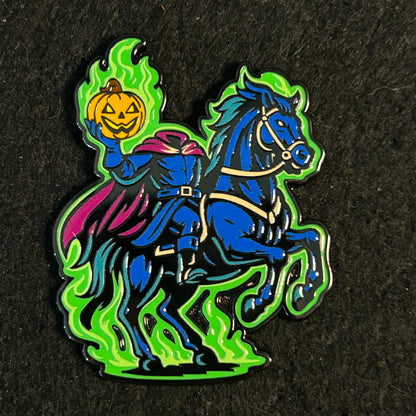 2025 - Headless Horseman - Sleepy Hollow - Holding Pumpkin - Limited Release Pin