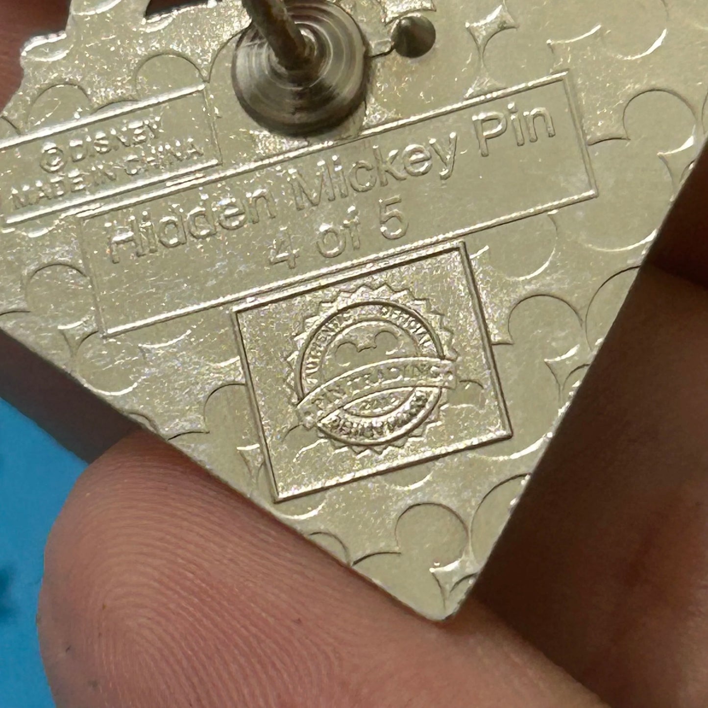 2015 - Wendy - Peter Pan - Diamond Characters - Hidden Mickey - Pin