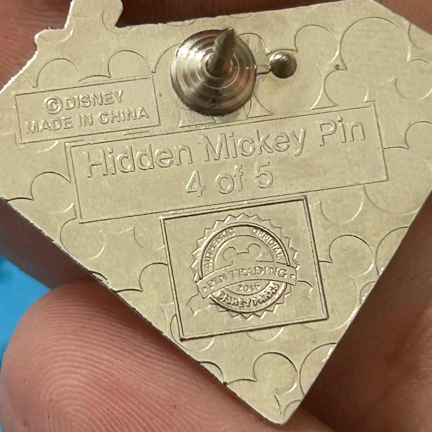 2015 - Wendy - Peter Pan - Diamond Characters - Hidden Mickey - Pin