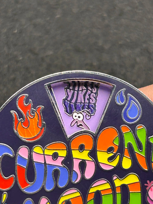 2024 - Current Mood - Inside Out 2- LR - Spinner - Disney Pin