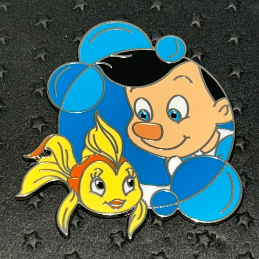 2023 - Pinocchio and Cleo - Under the Sea Bubbles - Disney Pin