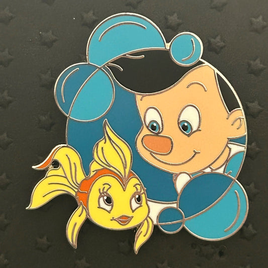 2023 - Pinocchio and Cleo - Under the Sea Bubbles - Disney Pin