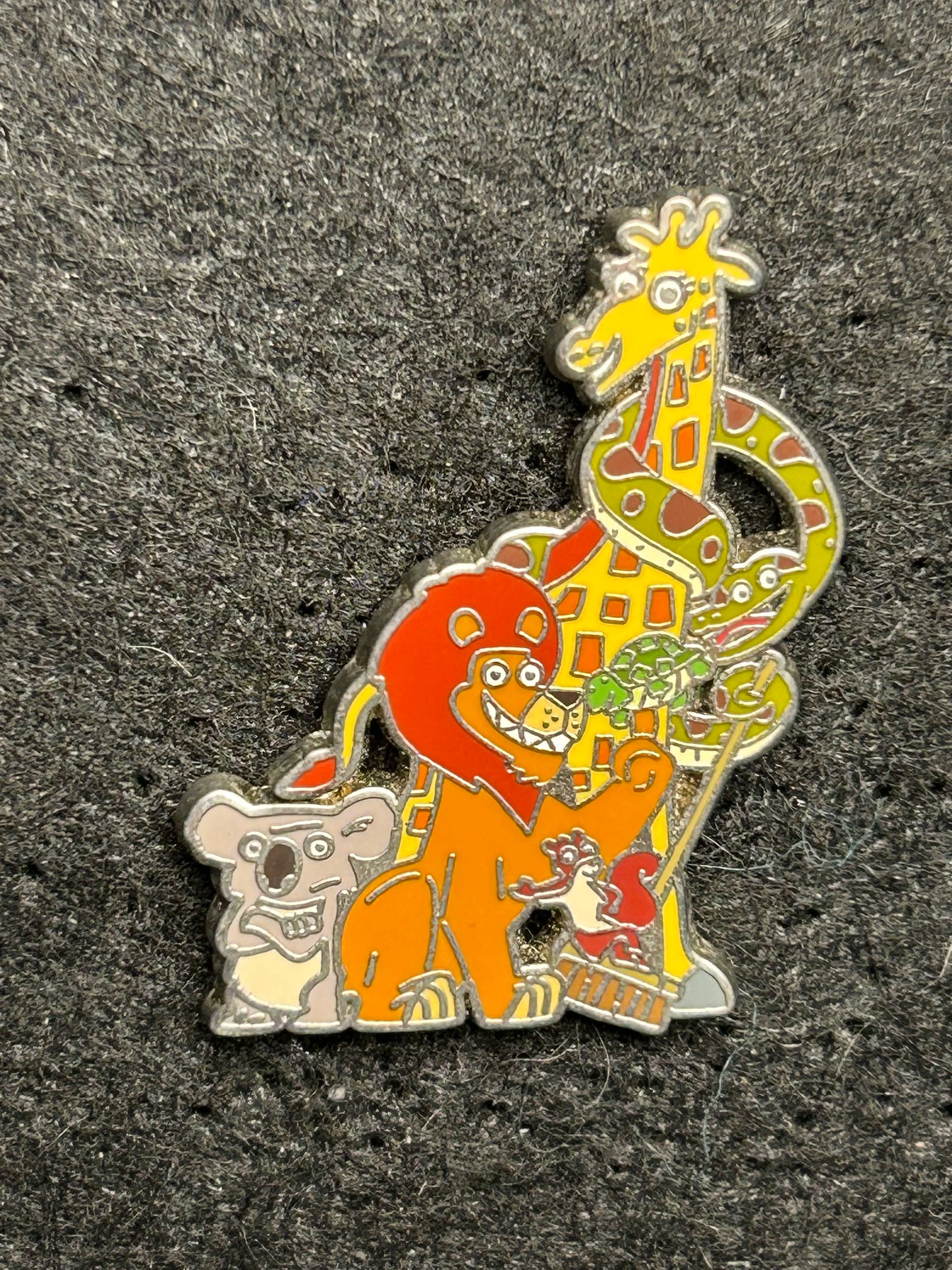 2006 - Samson, Benny, Larry, Bridget, Nigel, and Donald the Turtle - In the Wild - Disney Pin
