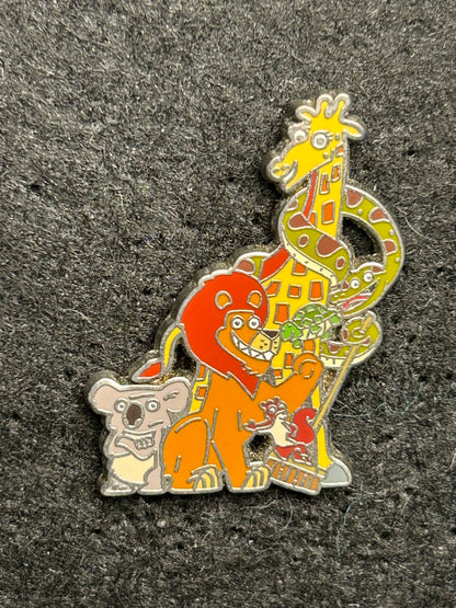 2006 - Samson, Benny, Larry, Bridget, Nigel, and Donald the Turtle - In the Wild - Disney Pin